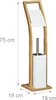 Brosse de toilette avec porte-papier en bambou RD0321 Voir les images du produit 4