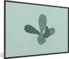 MuchoWow® Gerahmtes Poster Sommer - Kaktus - Blau 90x60 cm Produktbild-Vorschau 1