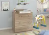 Fasciatoio MIA 80 cm con tre cassetti per bambini, Anteprima dell’immagine prodotto 4