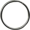 ALCO brelok do kluczy 30mm metalowy jasny niklowany srebrny Podgląd zdjęcia produktu 1