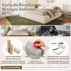 Flieks Polsterbett 180x200cm mit Kopfteil, Doppelbett Produktbild-Vorschau 7