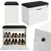 Schuhschrank mit Sitzfläche und Stauraum VIRA, 60 x 50 x 35 Produktbild-Vorschau 12