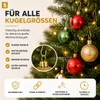 100x ganci per albero in oro e argento gancio palla per Anteprima dell’immagine prodotto 12