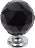 Domino Elegante Crystal Palace Möbelknopf 40mm in Chrom & Produktbild-Vorschau 1