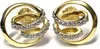 Ohrstecker 333/- Gelbgold poliert Zirkonia einfarbig modern Produktbild-Vorschau 1