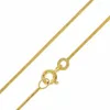 trendor 51860 Feine Schlangenkette Gold 333/8K Breite 0,9 mm 1 Produktbild-Vorschau