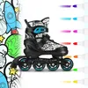 NILS EXTREME Rollschuhe Inlineskates Schlittschuhe 4in1 Produktbild-Vorschau 2
