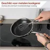 Lot de 3 poêles Glissimo en acier inoxydable et céramique, Voir les images du produit 7