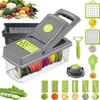 Mandoline Gemüsehobel, 13 in 1 Gemüseschneider Verstellbar, Produktbild-Vorschau 1