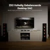 A modern living room setup with a large TV, entertainment center, and audio equipment. Anteprima dell’immagine prodotto