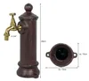 Wasserzapfsäule Wasserzapfstelle für Garten Standbrunnen Produktbild-Vorschau 5