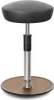 Sitz- Stehhocker Free Tall Hutsitz Boxmark Leder Grau chrom Produktbild-Vorschau 1