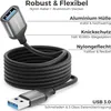 deleyCON 2x 3,0m USB 3.0 Verlängerungskabel 5Gbps Produktbild-Vorschau 4