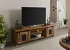 MASSIVMOEBEL24 TV-Board Mango / Altholz 180x55x50 natur Produktbild-Vorschau 3