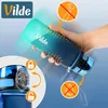 Vilde | Trinkflasche 500 ml - Blau Ombre - Sportflasche mit Produktbild-Vorschau 7