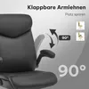 EUGAD Bürostuhl ergonomisch, Chefsessel 150 kg, Drehstuhl Produktbild-Vorschau 6