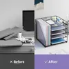 Schreibtisch-Organizer, 5-Stufiger Papierkorb-Organizer mit Produktbild-Vorschau 3
