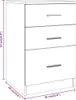 vidaXL Nachttisch Räuchereiche 40x40x63 cm Holzwerkstoff Produktbild-Vorschau 7