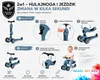 Hulajnoga Dla Dzieci Empire Ride Jeździk 2w1 Scoot Podgląd zdjęcia produktu 9