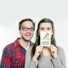 Mr. & Mrs. Panda Postkarte Vogel Blaumeise - Weiß - Produktbild-Vorschau 4