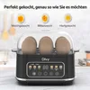 Cuisinière à œufs Olvy pour 1 à 6 œufs avec fonction Voir les images du produit 3