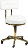 Kosmetikhocker Gold Am-961 Weiß Produktbild-Vorschau 1