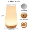LED Nachttischlampe, Dimmbar Atmosphäre Tischlampe mit Produktbild-Vorschau 6