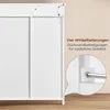 Yaheetech Badezimmerschrank Unterschrank Badkommode mit 4 Produktbild-Vorschau 5