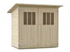 Alpholz Gerätehaus Zimowit aus Massiv-Holz, Gerätehaus mit Produktbild-Vorschau 4