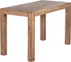 A wooden dining table on a white background. Anteprima dell’immagine prodotto