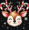Rentier Zuckerstange Süß Schnee - Weihnachten Produktbild-Vorschau 3
