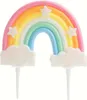 1 Stück Regenbogen Deko Cake Topper, Personalisierter Produktbild-Vorschau 1