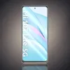 A smartphone is displayed front and center against a gradient background. Produktbild-Vorschau