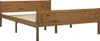 vidaXL Massief houten bed, dennenhout, honingbruin, 120x200 Productafbeelding-voorbeeld 1