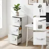 Relaxdays Kartotéka na závěsné pořadače, 3 uzamykatelné Náhled obrázku produktu 5