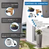 4rain VASO 2en1 barril para agua de lluvia 220 L gris zinc Vista previa de la imagen del producto 4