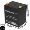 Batteria al piombo Multipower MP4.5-12 Pb 12V / 4,5Ah Anteprima dell’immagine prodotto 2