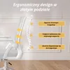 Ergonomiczny fotel biurowy z siatki ze składanymi Podgląd zdjęcia produktu 3