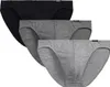 Herrenslips Atlantic aus Baumwolle Grau Schwarz 3er Pack XL Produktbild-Vorschau 1
