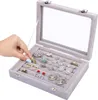 Kurtzy Jewelry Organizer Ring Aufbewahrung Schmuckkasten Produktbild-Vorschau 3