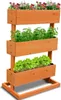 Coemo Mittleres Vertikalbeet Braun Hochbeet 3 Etagen inkl. Produktbild-Vorschau 1