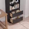 BEALIFE - Scaffale a colonna 60x34x180 cm con 2 cassetti | Anteprima dell’immagine prodotto 4
