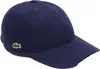 Lacoste Organic Coton Twill Cap Couleur Bleu Voir les images du produit 6