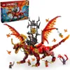 LEGO NINJAGO Smoczyca źródła ruchu, Figurka do Zbudowania, Podgląd zdjęcia produktu 14