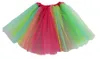 Tütü Regenbogen Bunt Tutu Ballettrock Tüllrock Ballettkleid Produktbild-Vorschau 1