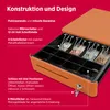 Olympia S330, Manuelle Kassenlade, Metall, Orange, Produktbild-Vorschau 6
