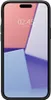 A smartphone in a black case displaying a colorful abstract wallpaper and the time. Produktbild-Vorschau