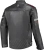 Rusty Stitches Jari V2 Motorrad Lederjacke, anthrazit, M Produktbild-Vorschau 2