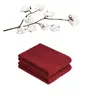 4 x Saunatuch 500 g/m² 80 x 200 cm Bordeaux Produktbild-Vorschau 4
