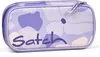 A close-up studio shot of a purple floral pencil case. Produktbild-Vorschau